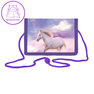 Dětská peněženka se šňůrkou - Love Horse