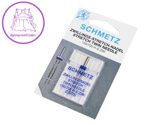 Dvojjehla Stretch 2,5/75; 4,0/75  Schmetz na kartě
