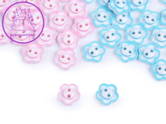 Knoflík květ velikost 20"
