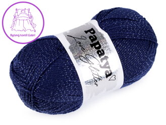 Pletací příze Papatya Love Glitter 100 g