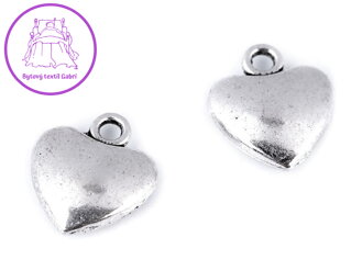 Přívěsek srdce 10x12 mm
