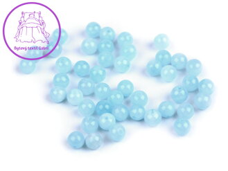 Akvamarín syntetický minerál Ø4 mm