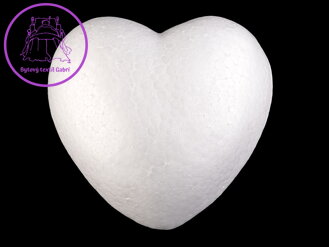 Srdce Ø15 cm polystyren