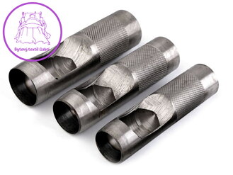 Výsečník / děrovač na látky Ø25 mm, Ø26 mm, Ø28 mm, Ø32 mm