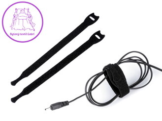 Stahovací páska na suchý zip délka 20 cm