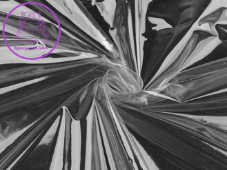 Fólie k šití transparentní PVC 0,1 mm