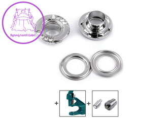 Průchodky s podložkou vnitřní Ø10 mm / vnější Ø15 mm s kamínky