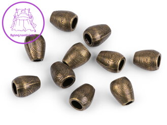 Kovová koncovka na šňůru Ø3,5 mm / ozdoba
