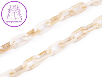 Designový řetěz k výrobě a zdobení oděvů a doplňků šíře 11 mm