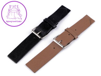Zapínání z eko kůže šíře 30 mm
