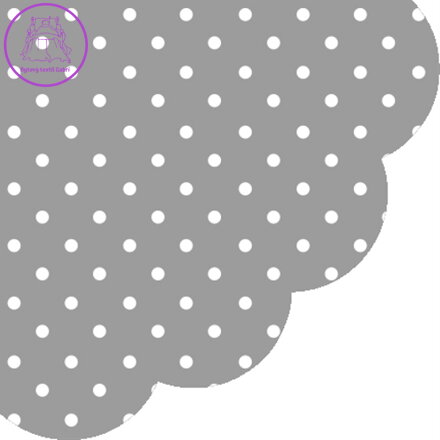 Ubrousky PAW R 32 cm Dots Grey