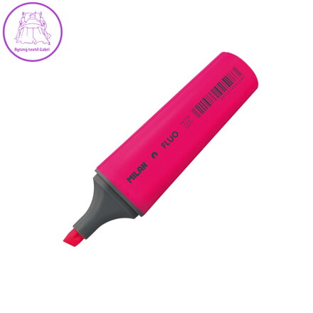 Zvýrazňovač MILAN Fluo Marker - růžový