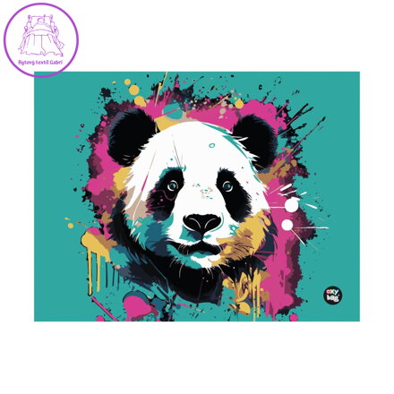 Ubrus do výtvarné výchovy 65x50cm Panda