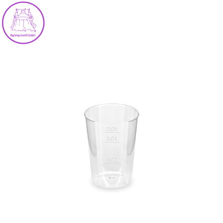 Pohár krystal 2 cl, 4 cl, 5 cl, 40 ks