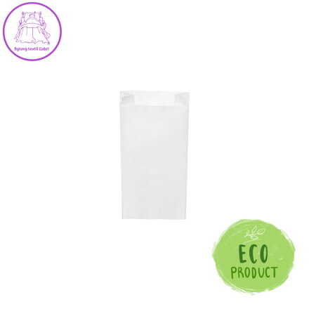 Sáčky svačinové pap. - bílé 0,5 kg (15 + 7 x 35 cm) / 1000ks /