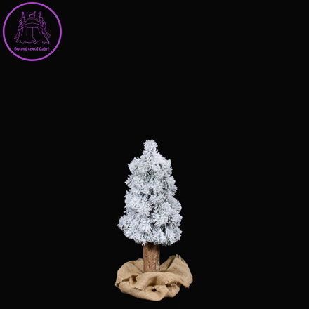 Stromeček vánoční - Smrk horský, zasněžený 70 cm