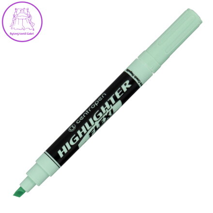 Zvýrazňovač CENTROPEN 8542 FLEXI PASTEL - zelený