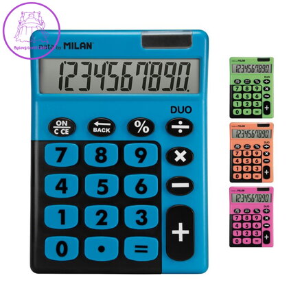 Kalkulačka MILAN stolní 10-místní Touch Duo