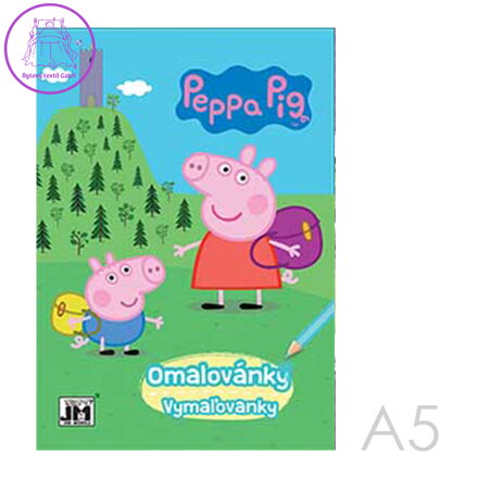 Omalovánka JM A5 Prasátko Pepa/Peppa Pig