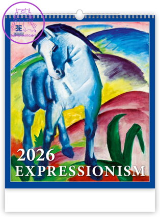Nástěnný kalendář 2026 - Exkluzivní expresionismus Nástěnný kalendář 2026 - Exkluzivní expresionismus