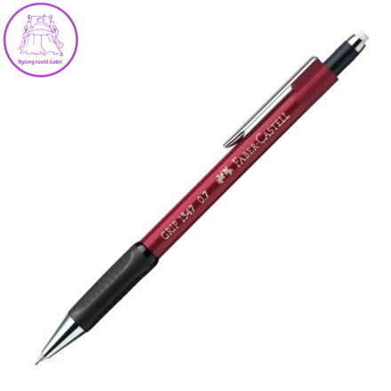 Mechanická tužka FABER-CASTELL Grip 1347 - červená 0,7 mm