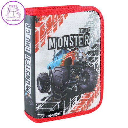 Penál plátěný prázdný - Seria 4 - Monster Truck
