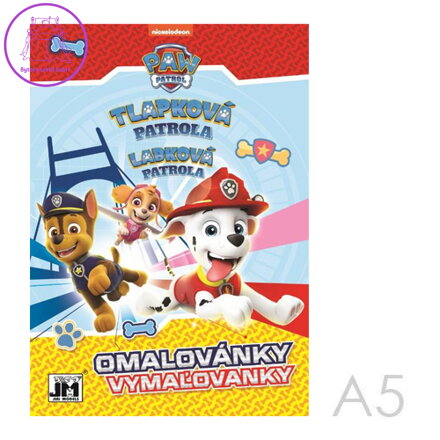 Omalovánka A5 JM - Labková Patrola/Paw Patrol