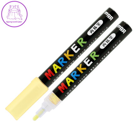 Popisovač akrylový M&G Acrylic Marker 2 mm, Naples Yellow S401