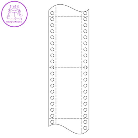 Tabelační papír 12 x 06 "(1 +1) NCR BP