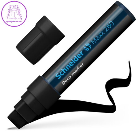 Křídový popisovač Schneider Maxx 260 - černý