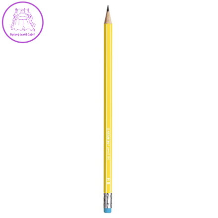 Tužka grafitová HB STABILO pencil 160 s gumou - žlutá