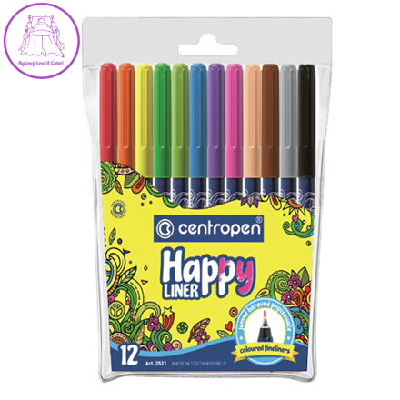 Happy Liner CENTROPEN 2521 0,3 mm/sada 12 ks