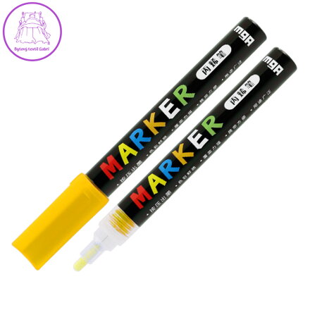 Popisovač akrylový M&G Acrylic Marker 2 mm, Light Yellow S404