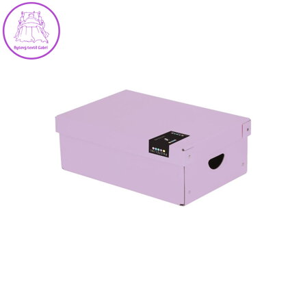 Krabice lamino 35,5x24x9 cm PASTELINI fialová