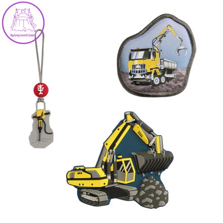 Další sada obrázků MAGIC MAGS Excavator pro kufříky GRADE, SPACE, CLOUD, 2v1 a KID