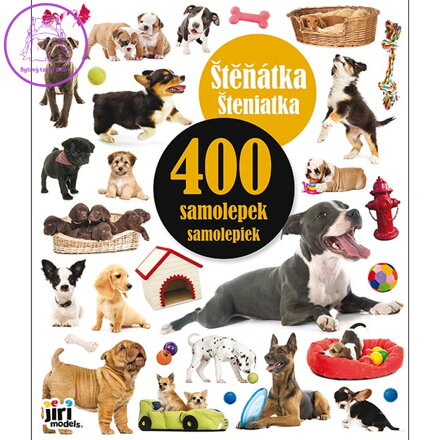 400 samolepek JM Puppies