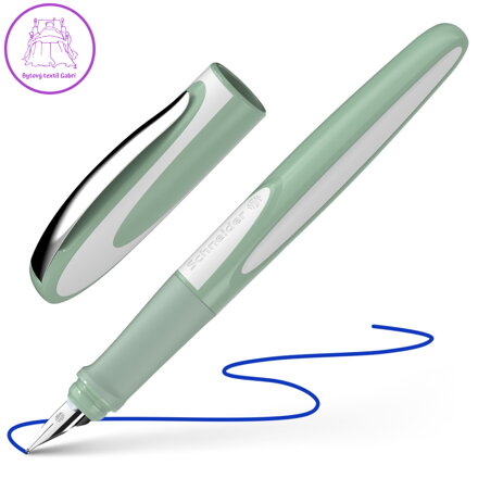 Plnicí pero Schneider RAY pistacchio - modrá náplň