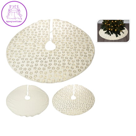 Sukně pod vánoční stromek - různé druhy průměr 95cm, mix / 1ks