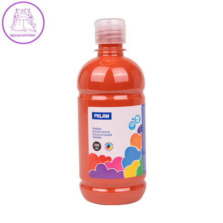 Barva temperová 500ml hnědá