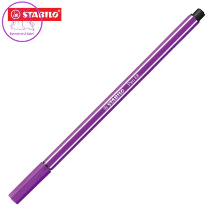 Fix vláknový STABILO Pen 68 fialový