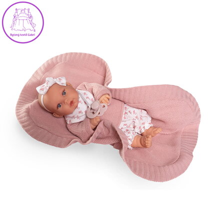 Panenka Kika s čelenkou 27 cm, se zvukem Panenka Kika s čelenkou 27 cm, se zvukem