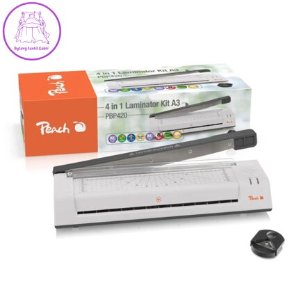 Laminátor Peach PBP420 4v1 bílý