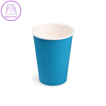 Papírový kelímek (FSC Mix) světle modrý Ø74mm 240ml [10 ks]