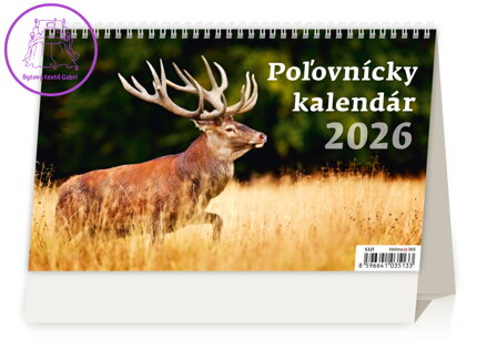 Stolní kalendář 2026 Lovecký kalendář Stolní kalendář 2026 Lovecký kalendář