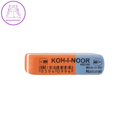 Guma Koh-i-noor komb. červeno-modrá