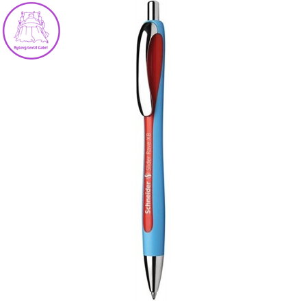 Kuličkové pero Schneider "Slider Rave" 0,7 mm, červené