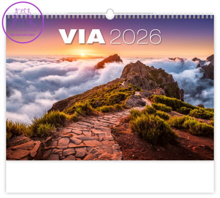 Nástěnný kalendář 2026 Via Nástěnný kalendář 2026 Via