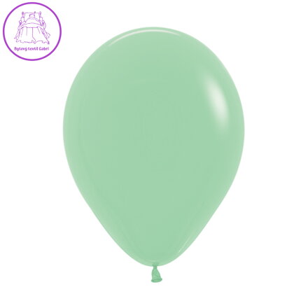 Balónek Pastel 25 cm, světle zelený /100 ks/
