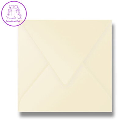 Obálka CF - 165x165 mm, krémová 120g (20ks)