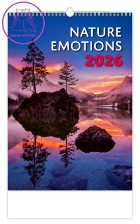 Nástěnný kalendář 2026 Nature Emotions Nástěnný kalendář 2026 Nature Emotions